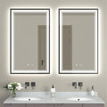 OSEMY 30" x 18" LED Bathroom Mirror with Lights