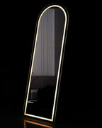 OSEMY 65" x 22" LED Arched Full Length Mirror with Stand