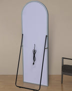 OSEMY 65" x 22" LED Arched Full Length Mirror with Stand